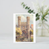 Törichter Torbogen von St. Augustine, Canterbury Postkarte (Stehend Vorderseite)