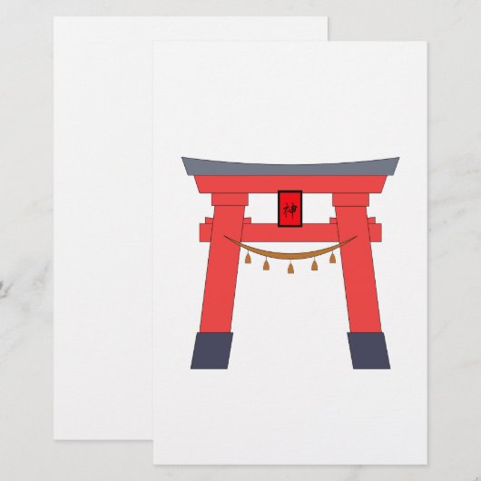 Torii Briefpapier (Vorne/Hinten)