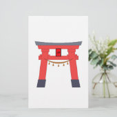 Torii Briefpapier (Stehend Vorderseite)