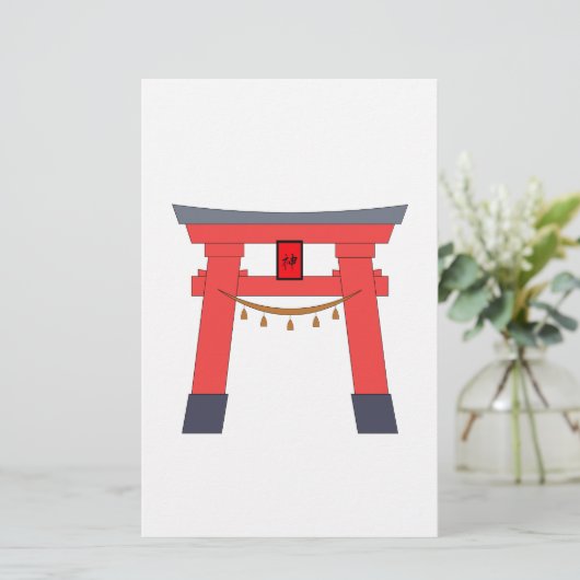 Torii Briefpapier (Stehend Vorderseite)