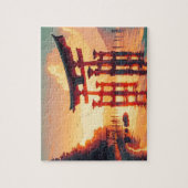Torii des aufgehenden Lichts Puzzle (Vertikal)