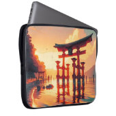Torii des aufsteigenden Lichtes Laptopschutzhülle (Vorne Rechts)