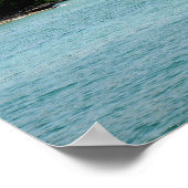 Torii gate, Itsukushima Shrine, Japan Poster (Ecke)