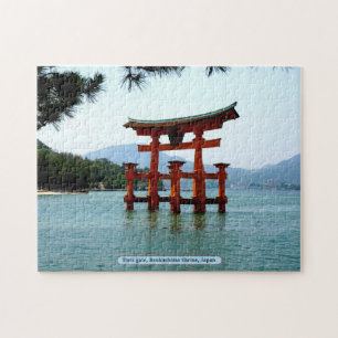 Torii gate, Itsukushima Shrine, Japan Puzzle