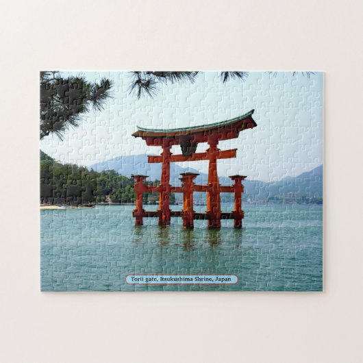 Torii gate, Itsukushima Shrine, Japan Puzzle (Horizontal)
