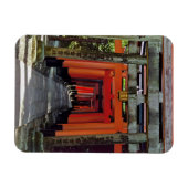 Torii Gates - Kyoto, Japan, Asien Magnet (Horizontal)