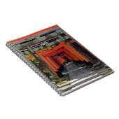 Torii Gates - Kyoto, Japan, Asien Notizblock (Rechte Seite)