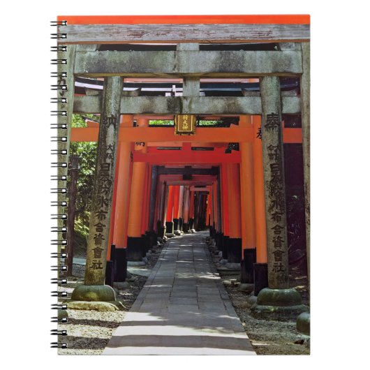 Torii Gates - Kyoto, Japan, Asien Notizblock (Vorderseite)