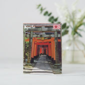 Torii Gates - Kyoto, Japan, Asien Postkarte (Stehend Vorderseite)