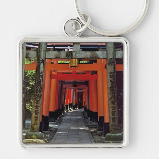 Torii Gates - Kyoto, Japan, Asien Schlüsselanhänger (Vorne)