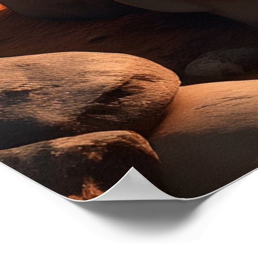 Torii Gates und Pyramids Poster (Ecke)