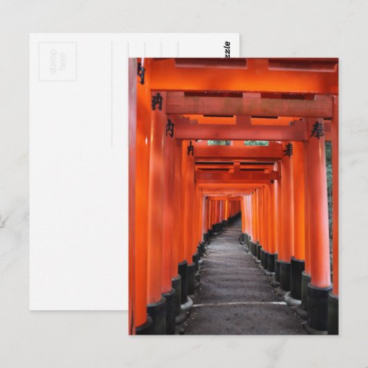 Torii III Postkarte (Vorne/Hinten)