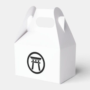 Torii in einem Kreis Geschenkschachtel