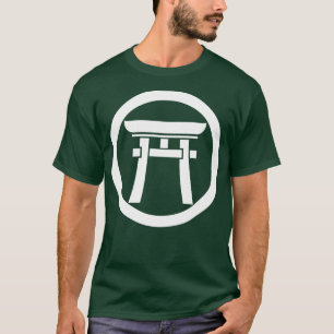Torii in einem kreisförmigen T - Shirt