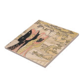 Torii Kiyonaga zwei Frauen in einer Fliese (Seite)