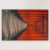 Torii Tunnel of Fushimi Inari – A Photorealistic S Puzzle (Horizontal)