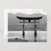 Torii und Deer Postkarte (Vorne/Hinten)