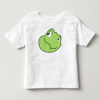 Torin die Turtle Cartoon lächelnde Gesicht 2 Kleinkind T-shirt