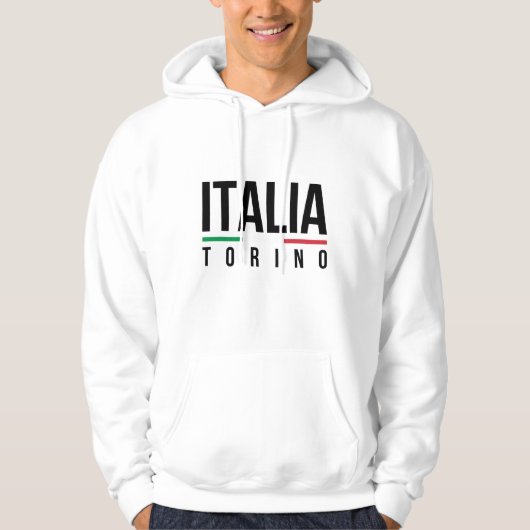 Torino Italien Hoodie (Vorderseite)