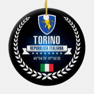 Torino Keramik Ornament
