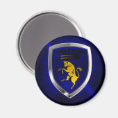 Torino Mettalic Emblem Magnet (Vorderseite/Rückseite)