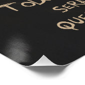 Tormenta (com frase) poster (Ecke)