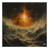 Tormenta Cósmica: Impresionista y Surrealista Poster (Vorderseite)