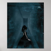 Tormented Gothic Girl Poster (Vorne)