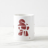 Torn Apart Meeple Board Gamer Design Kaffeetasse (Mittel)