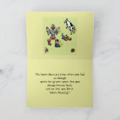 TORN APART MOTHER'S DAY CARD DANKESKARTE (Innenseite)