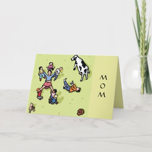 TORN APART MOTHER'S DAY CARD DANKESKARTE (Vorderseite)