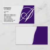Torn Away - Violet Visitenkarte (Vorne/Hinten)