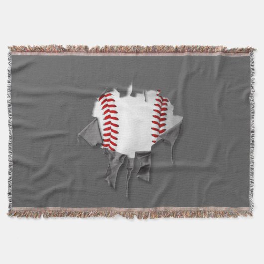 Torn Baseball Decke (Vorderseite)
