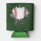 Torn Baseball Dosenkühler (Vorderseite)