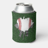 Torn Baseball Dosenkühler (Kanne Rückseite)
