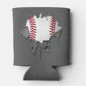 Torn Baseball Dosenkühler (Rückseite)