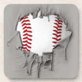 Torn Baseball Drink Untersetzer (Vorderseite)