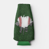 Torn Baseball Flaschenkühler (Vorderseite)