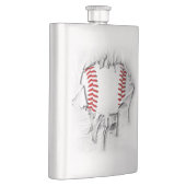 Torn Baseball Flask Flachmann (Rechts)