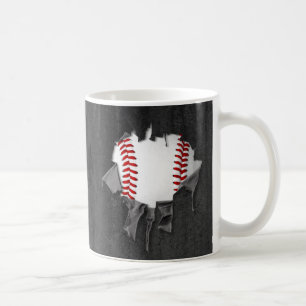 Torn Baseball Kaffeetasse