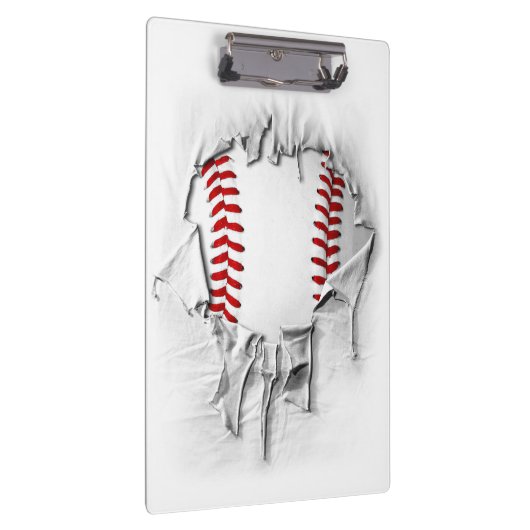 Torn Baseball Klemmbrett (Rechts)