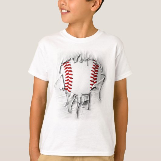 Torn Baseball T-Shirt (Vorderseite)