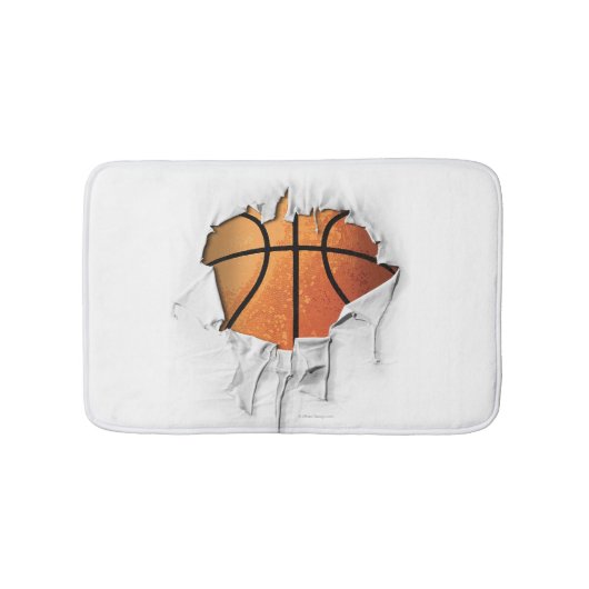 Torn Basketball Badematte (Vorderseite)