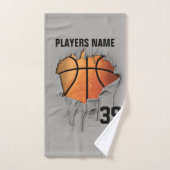 Torn Basketball Badhandtuch Set (Handtuch)