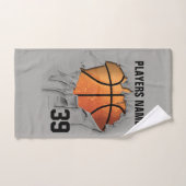 Torn Basketball Badhandtuch Set (Handtuch)