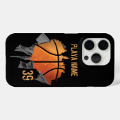 Torn Basketball Case-Mate iPhone Hülle (Rückseite (Horizontal))