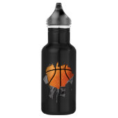 Torn Basketball Edelstahlflasche (Rechts)
