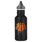 Torn Basketball Edelstahlflasche (Links)