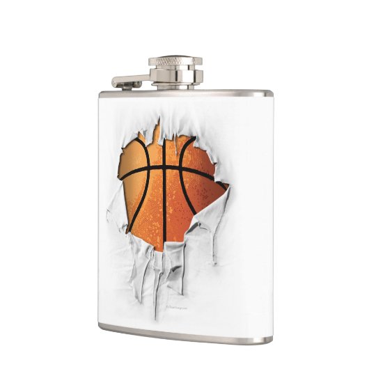Torn Basketball Flachmann (Links)