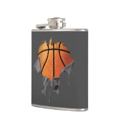 Torn Basketball Flachmann (Links)